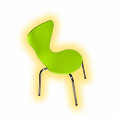 silla infantil jacobsen, sillas infantiles, sillas infantiles diseñadas, silla infantil con diseño, sillas infantiles con diseño, silla Jacobsen mini