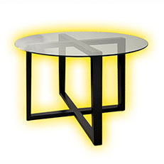 Mesa Trae Vidrio